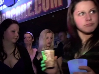 Blond luscious woman swallowing darksome dick