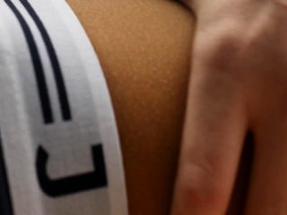 European masseur cums while riding