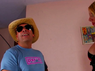 French blonde milf get out of doors casting