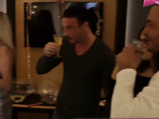 German HAPPY NEW YEAR home made couple newbie groupsex