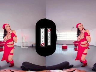 Jessy humorous beginner teen brunette toying