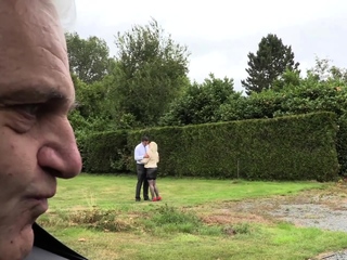 MARISKAX Tina will get fucked in entrance of a grimy previous man