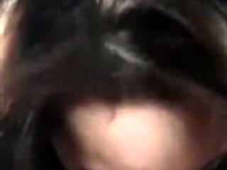 Mature brunette novice giving an amazing POV blowjob