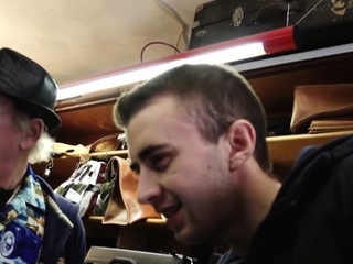 Pipe licking delights from lusty brunette Barbara