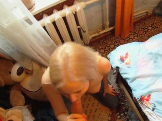 Slender russian blonde bimbo Gloria Miller fucked for hours