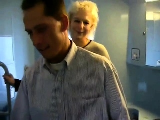 Three Milf Blondes Play With Large Cock