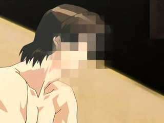 Hentai redhead provides blowjob and obtaining sex