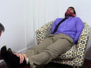 Gay blowjob telephone sex xxx Chase LaChance Tied Up, Gagged