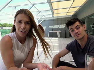 Generating babies with Alexis Crystal in dirty threeway