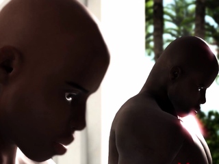 Group sex on the island. Black major guys fuck hot horny girls