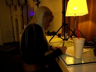 Hot amateur blonde blowjob in HD