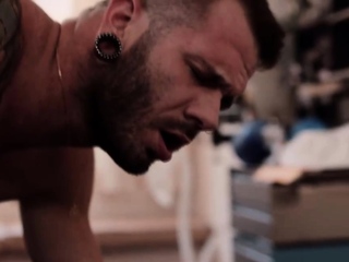 Smalltits shemale masseuse licks and fucks her customers ass