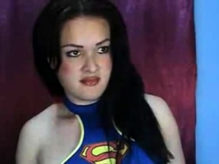 T girl selfsuck, cums in her personal mouth and sucks it clean!