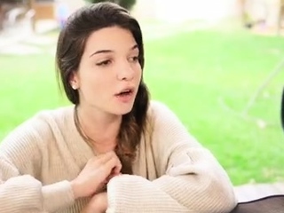 Amateur French Teen Outside softcore