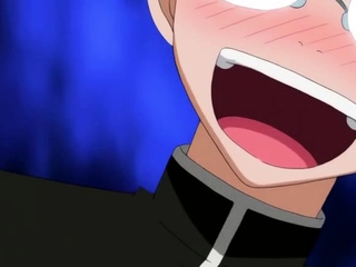 Hentai redhead offers blowjob and possessing sex