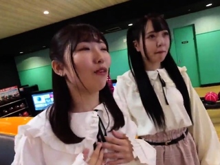 Hot Japanese teen 1st threesome practical experience