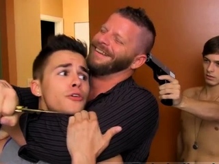 Muscle males fuck gay twinks Ryker Madicrony’s son