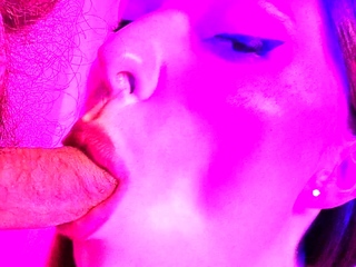 Horny perky redhead teen provides hot blowjob in POV