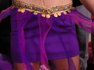 Slut gets messy bukkake just after riding bbc