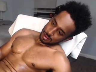 Solo Black Gay Masturbation Jerk Off