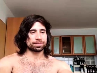 Hot gay boy solo jerking and toying show in front of webcam