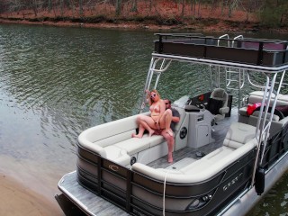 Hotwife Fucks Boss On Boat In Public