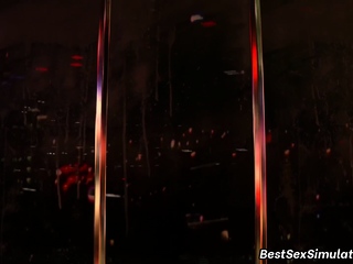 Massive tits futanari masturbation time