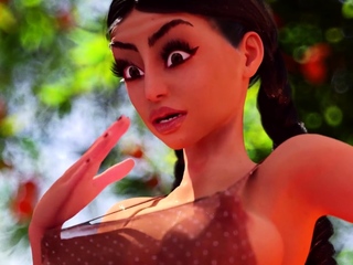 Orange Garden – 3D Futanari Animation