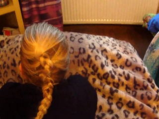 Sassy blonde Alice’s pussy gets completely happy