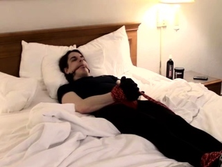 Strapon gay fisting Following the tickle , Compression Boy is