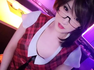 Amateur Asian Japanese Teen Gang Facial