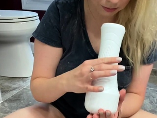 Blonde Teen Solo Masturbating On Webcam