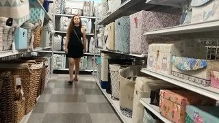 Flashing in Public with my StepSister Emma Banks