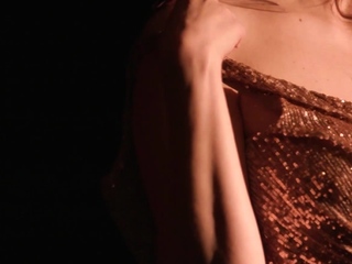 Major all-natural tits mature redhead model