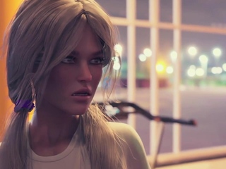 Major tits 3D teen blowjob on enormous BBC