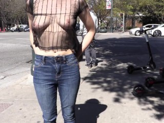 Teaser-Repeatedly Undressing and Altering my Major in Quite Busy Public Locations