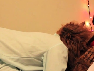 Amateur girlfriend blowjob on webcam