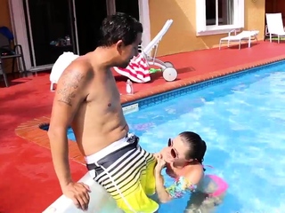 Dick facial and 1 foot extended Swimming In Semen