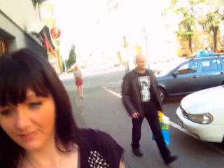 Frisky sweetie Aura chose the largest meat bazooka