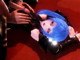 Hentai redhead offers blowjob and getting sex