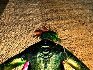 Hot 3D redhead licking a pussy when finding fucked