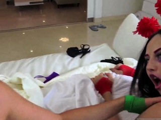 Two very best associates share large cock Galactic Delight