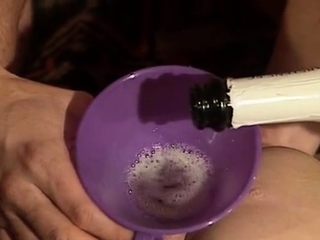 Amateur girlfriend anal group sex with facials