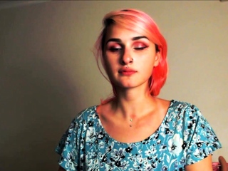 Close up teen masturbation