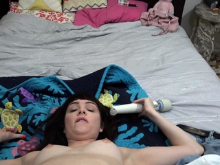 generating her panties wet and filling her pussy up with cum