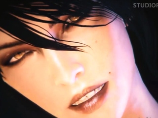 Hot 3D redhead licking a pussy even though having fucked