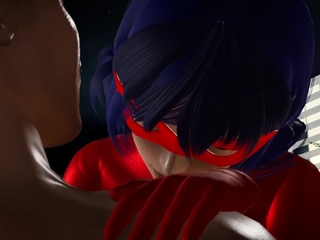 Hot 3D redhead licking a pussy when receiving fucked