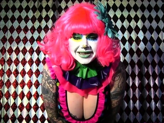 Huge titties abigail in kinky nylon fetish solo