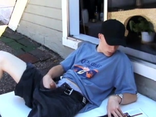 Shane Jacks Off On Roof