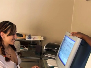 Slutty Schoolgirl So True Rides a BBC